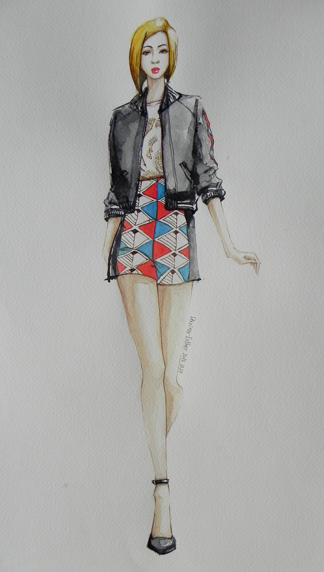 創(chuàng)意設(shè)計之路 回顧之前的服裝設(shè)計圖